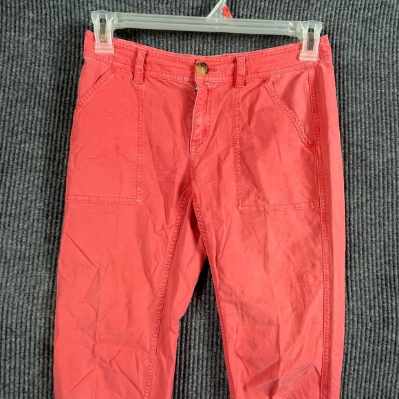 Vineyard Vines Pants Womens 0‎ Pink Skinny Cotton Blend Lightweight Comfort Golf - Picture 5 of 14